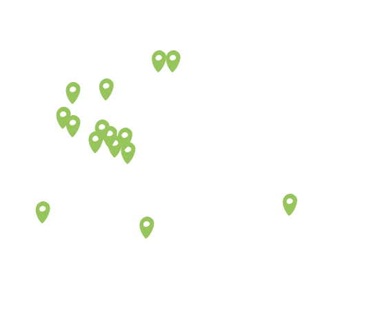 Carte de France bureaux Amarris expertise comptable